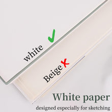 Load image into Gallery viewer, SuFly 9"x12" Drawing Paper, Pack of 2, 100 Sheets Each, Top Spiral Sketch Pad, 68lb/100gsm, White.