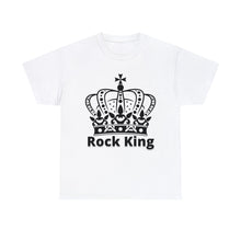 Load image into Gallery viewer, Rock King Crown Men's Heavyweight 10% Cotton T-shirt
