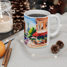 Load image into Gallery viewer, At the Cafe Washington DC #41 Mug 11oz mug AI-Generated Artwork