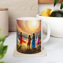 Load image into Gallery viewer, A Place of Peace Children at Play #1 Mug 11oz mug AI-Generated Artwork
