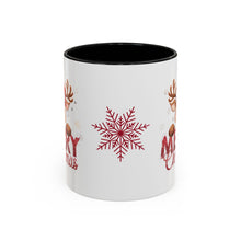 Load image into Gallery viewer, Coffee Mug - Merry Christmas Reindeer Ho Ho Ho - 11, 15oz