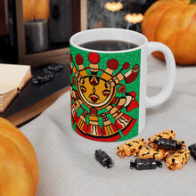 Load image into Gallery viewer, Kwanzaa Celebration Ceramic Mug 11oz Design #1 Mirror AI Generated
