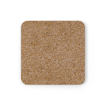 Load image into Gallery viewer, Black History 24/7 365 Days A Year Cork Back Coaster 3.75" x 3.75"