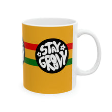 Load image into Gallery viewer, Stay Groovy 11oz Ceramic Beverage Mug Decorative Art
