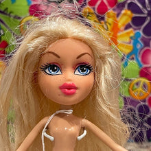 Load image into Gallery viewer, Bratz Cloe Selfie Snaps Doll Legs Bend - #12 (Lot 3) Nude Fashion Doll Only