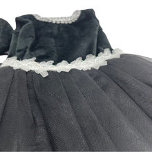Load image into Gallery viewer, Ballerina Black & White Tutu Doll Dress and shoes for 18" Dolls