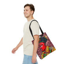 Load image into Gallery viewer, Color of Africa #6 Tote Bag AI Artwork 100% Polyester
