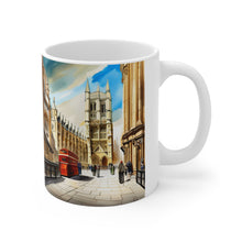 Load image into Gallery viewer, At the Cafe Westminster Abbey London #10 Mug 11oz mug AI-Generated Artwork