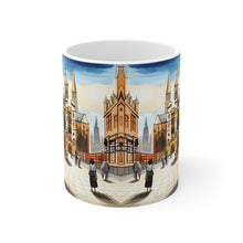 Load image into Gallery viewer, At the Cafe Westminster Abbey London #9 Mug 11oz mug AI-Generated Artwork