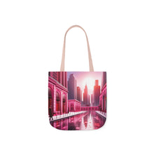 Load image into Gallery viewer, Pink Heart Series #10 Fashion Graphic Print Trendy 100% Polyester Canvas Tote Bag AI Image