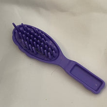 Load image into Gallery viewer, Doll Brush #25 Purple Swirl Back  (Pre-Owned)