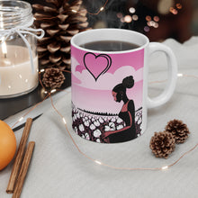 Load image into Gallery viewer, Valentine's Day From The Pink Heart #20 Mug 11oz AI Artwork
