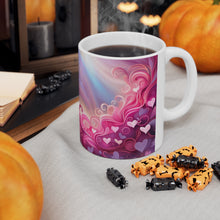 Load image into Gallery viewer, Valentine's Day From The Pink Heart #11 Mug 11oz mug AI-Generated Artwork