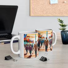 Load image into Gallery viewer, Civil Rights Movement for Peace & Equality #1 Mug AI-Generated Artwork 11oz mug