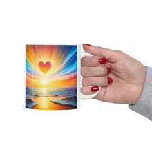 Load image into Gallery viewer, There is Love in the Universe #5 Ceramic Mug 11oz AI Generated Artwork
