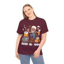 Load image into Gallery viewer, Beer Crafter Beer IQ: 1000 Brewing T-Shirt 100% Cotton Classic Fit