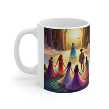 Load image into Gallery viewer, A Place of Peace Children at Play #4 Mug 11oz mug AI-Generated Artwork