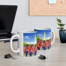 Load image into Gallery viewer, Civil Rights Movement for Peace & Equality #2 Mug AI-Generated Artwork 11oz mug