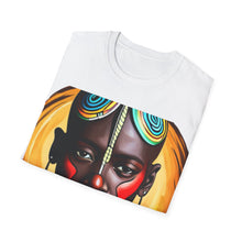 Load image into Gallery viewer, Colors of Africa Warrior King #1 Unisex Softstyle Short Sleeve Crewneck T-Shirt
