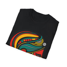 Load image into Gallery viewer, Color of Africa Tribal Face Paint #6 Unisex Softstyle Short Sleeve Crewneck T-Shirt