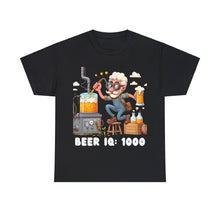 Load image into Gallery viewer, Beer Crafter Beer IQ: 1000 Brewing T-Shirt 100% Cotton Classic Fit