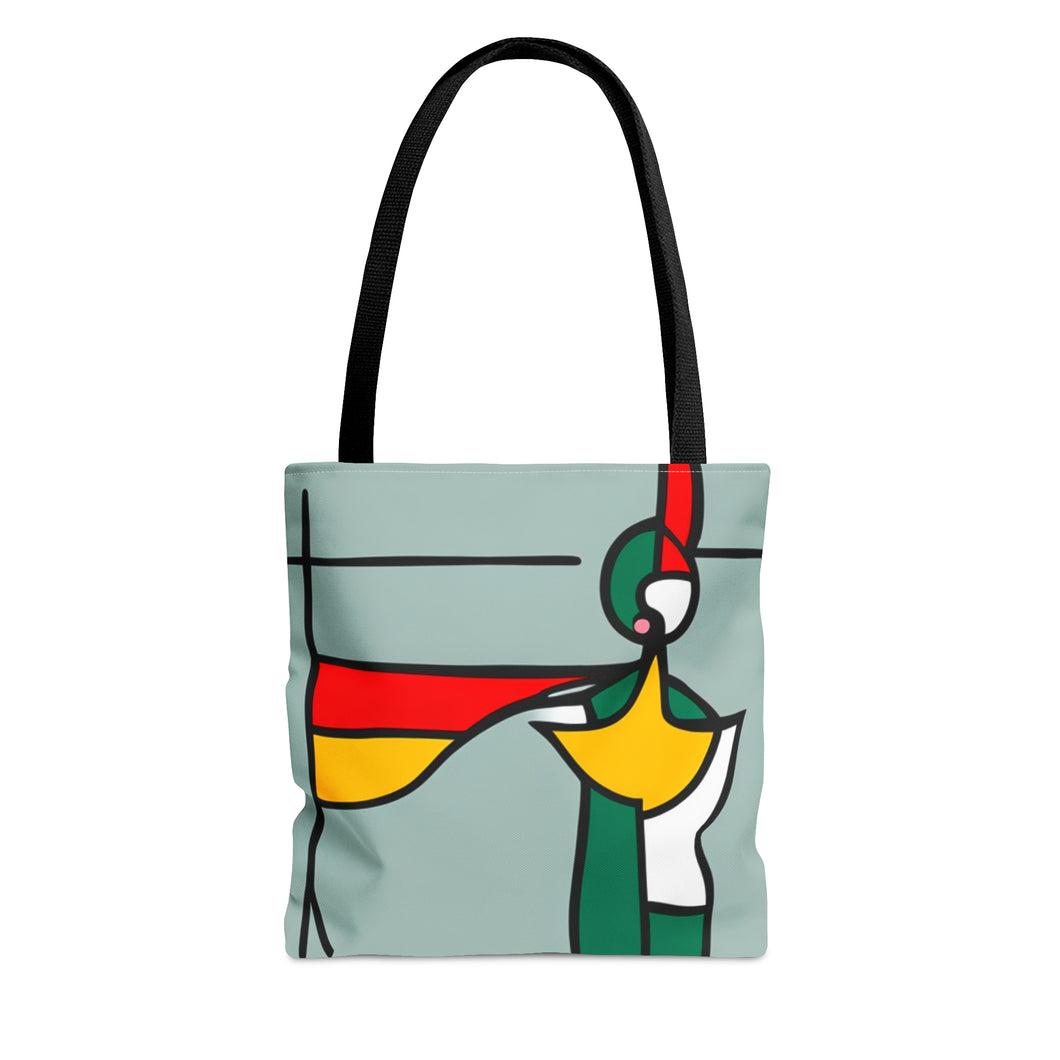 Color of Africa #16 Tote Bag AI Artwork 100% Polyester