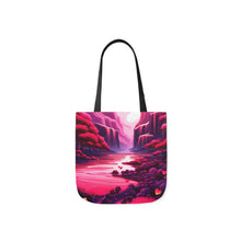 Load image into Gallery viewer, Pink Heart Series #2  Fashion Graphic Print Trendy 100% Polyester Canvas Tote Bag AI Image