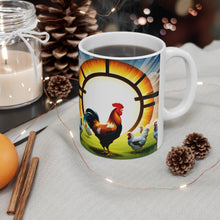 Load image into Gallery viewer, Rise and Shine #43 Ceramic 11oz AI Decorative Coffee Mug