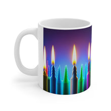 Load image into Gallery viewer, Happy Birthday Candles #13 Ceramic 11oz Mug AI-Generated Artwork