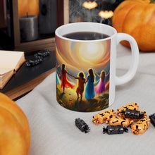 Load image into Gallery viewer, A Place of Peace Children at Play #1 Mug 11oz mug AI-Generated Artwork