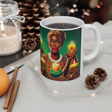 Load image into Gallery viewer, Kwanzaa Celebration #9 Ceramic 11oz Mug AI-Generated Artwork