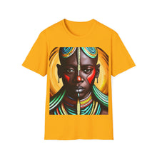 Load image into Gallery viewer, Colors of Africa Warrior King #1 Unisex Softstyle Short Sleeve Crewneck T-Shirt
