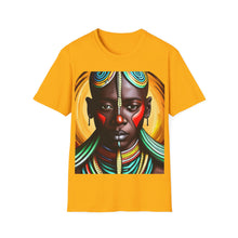 Load image into Gallery viewer, Colors of Africa Warrior King #1 Unisex Softstyle Short Sleeve Crewneck T-Shirt