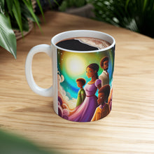 Load image into Gallery viewer, Family life is Healthy for the Soul #6 11oz mug AI-Generated Artwork