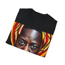 Load image into Gallery viewer, Colors of Africa Warrior King #4 Unisex Softstyle Short Sleeve Crewneck T-Shirt