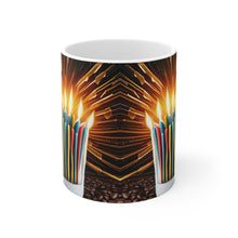 Load image into Gallery viewer, Happy Birthday Candles #10 Ceramic 11oz Mug AI-Generated Artwork