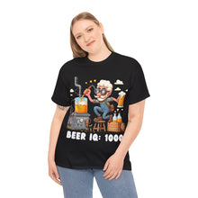 Load image into Gallery viewer, Beer Crafter Beer IQ: 1000 Brewing T-Shirt 100% Cotton Classic Fit