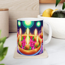Load image into Gallery viewer, Happy Birthday Candles #20 Ceramic 11oz Mug AI-Generated Artwork