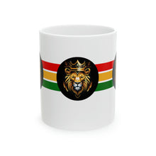 Load image into Gallery viewer, Sports Game No Word Lion King 11oz White Ceramic Beverage Mug Decorative Art