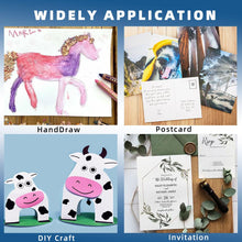 Load image into Gallery viewer, 100 Pack 4x6 White Cardstock Paper, 92lb/250GSM Heavyweight Blank Card, Thick Index Card for Printer, Postcards, Wedding Invitation, Thankyou Cards