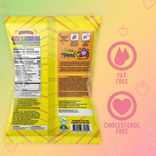 Load image into Gallery viewer, Josh Bosh Juicy Chew Challenge Fruit Shape Jellies 3-Pack – 7 Fruit-Flavored Shapes for the “Hit or Miss Challenge” per 9.87 Oz Bag