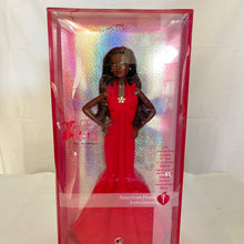 Load image into Gallery viewer, Mattel 2007 Go Red African American Barbie Doll American Heart Association #L4103