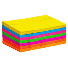 Load image into Gallery viewer, Paper Junkie 112 Pack Bright Neon Colored Envelopes with Self-Adhesive, Bulk Set for 4x6 Invitations, Greeting Cards, Birthday, Baby Shower (A6)