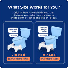 Load image into Gallery viewer, Squatty Potty The Original Bathroom Toilet Stool Height, White, 9 Inch (Pack of 1)