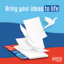 Load image into Gallery viewer, JOYEZA Premium Printable Vinyl Sticker Paper for Inkjet Printer - 25 Sheets Glossy White Waterproof, Dries Quickly Vivid Colors, Holds Ink well - Inkjet & Laser Printer