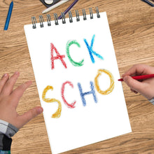 Load image into Gallery viewer, Crehatos 5.5" x 8.5" Sketch Book, Top Spiral Bound Sketch Pad, 100 Sheets Each 68lb/100gsm Drawing Paper, 2 Pack