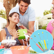 Load image into Gallery viewer, DASTTUIS 150 Pieces DIY Beadable Pens Kit - 50 plastic Beadable Pens Bulk, Refills & pen bags Included - Beaded Pens Black Ink Ballpoint Cute Pens(Bright)