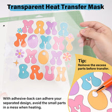 Load image into Gallery viewer, TECKWRAP Printable Heat Transfer Paper for T-Shirts 15 Sheets, 8.3" X 11.7" Printable Heat Transfer Vinyl for Inkjet Printer, Iron on Transfer Paper for Light and Dark Fabric (Matte White)