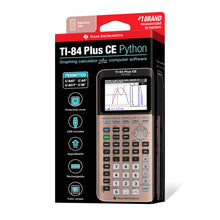 Load image into Gallery viewer, Texas Instruments TI-84 Plus CE Color Graphing Calculator, Rose Gold (Metallic)