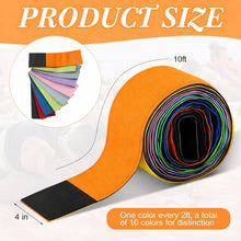 Load image into Gallery viewer, Gemscream Gymnastics Mat Hook Fastener 20ft Long 4 Inch Wide Cheer Mat Tape for Carpet Marker Non-Slip Gymnastics Training Equipment for Cheer Gym Floors Cheerleading Supplies